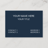 Surfer Beach Surfen Surf Instructeur Visitekaartje (Achterkant)