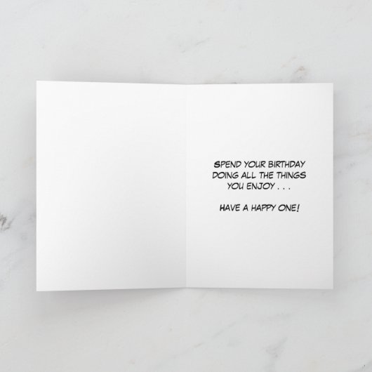 Surfer bij zonsondergang kaart (Binnen)