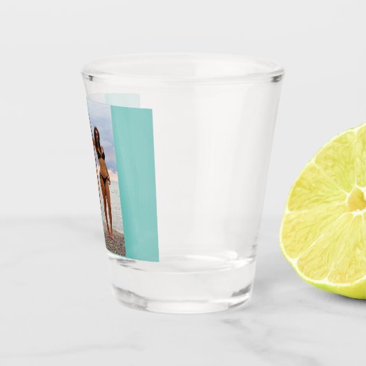 SURFER BIKINI GIRL SHOT GLASS GLASSEN SHOT GLAS (Rechts)