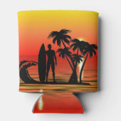 Surfer Blikjeskoeler (Achterkant)