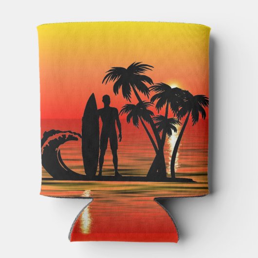 Surfer Blikjeskoeler (Achterkant)