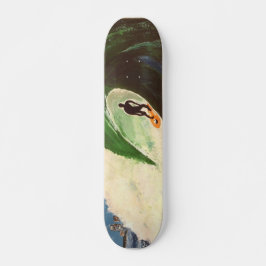Surfer Bonzai Tuberide Hawaii Skateboard Decart