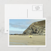 Surfer Briefkaart (Voorkant / Achterkant)