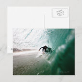 Surfer Briefkaart (Voorkant / Achterkant)