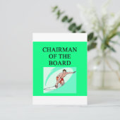 surfer briefkaart (Staand voorkant)