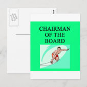 surfer briefkaart (Voorkant / Achterkant)