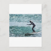 surfer briefkaart (Voorkant)