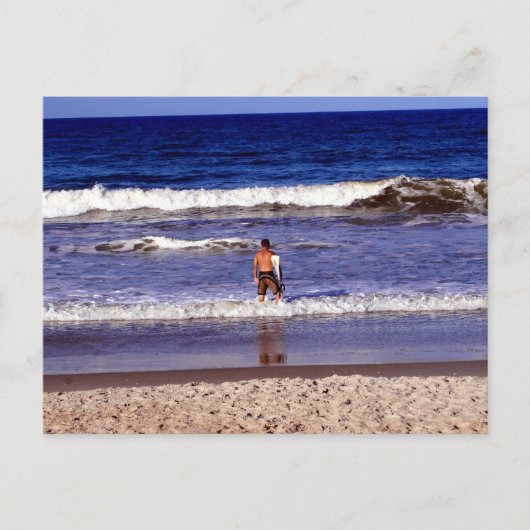 Surfer-Briefkaart Briefkaart (Voorkant)