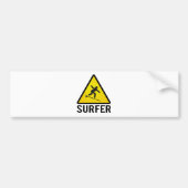 Surfer Bumpersticker (Voorkant)