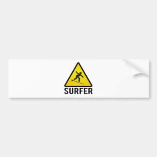 Surfer Bumpersticker