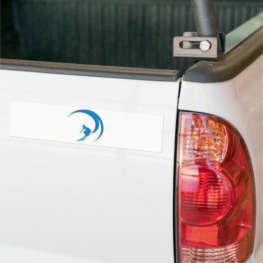 Surfer Bumpersticker (Op Truck)