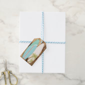 Surfer Cadeaulabel (Met Touw)