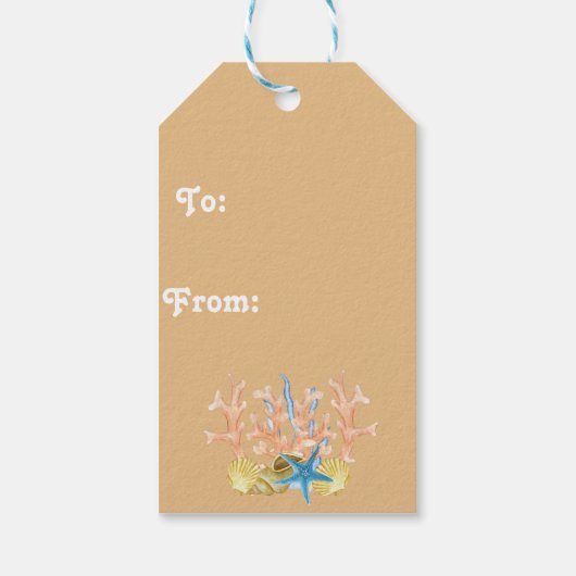 Surfer Cadeaulabel (Achterkant)