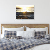Surfer Canvas Afdruk (Insitu (Slaapkamer))