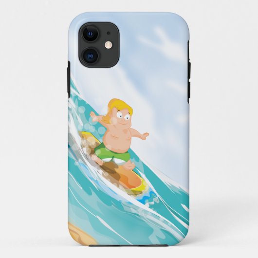 Surfer Case-Mate iPhone Case (Achterkant)