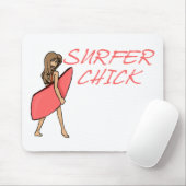 Surfer Chick Muismat (Met muis)