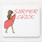 Surfer Chick Muismat (Voorkant)