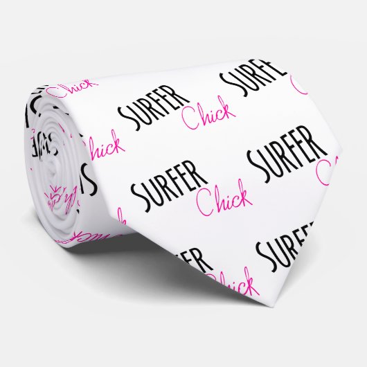 Surfer Chick Stropdas (Opgerold)