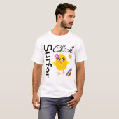 Surfer Chick T-shirt (Voorkant volledig)