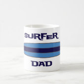 Surfer Dad Blue Koffiemok (Center)