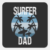 Surfer Dad Sticker (Voorkant)