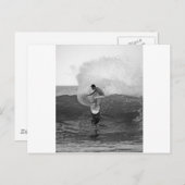 Surfer Dane Reynolds surfende El Salvador Briefkaart (Voorkant / Achterkant)