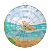 Surfer Dartbord (Voorkant)