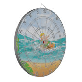 Surfer Dartbord (Voorkant Links)