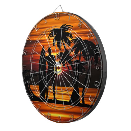 Surfer Dartbord (Voorkant Rechts)