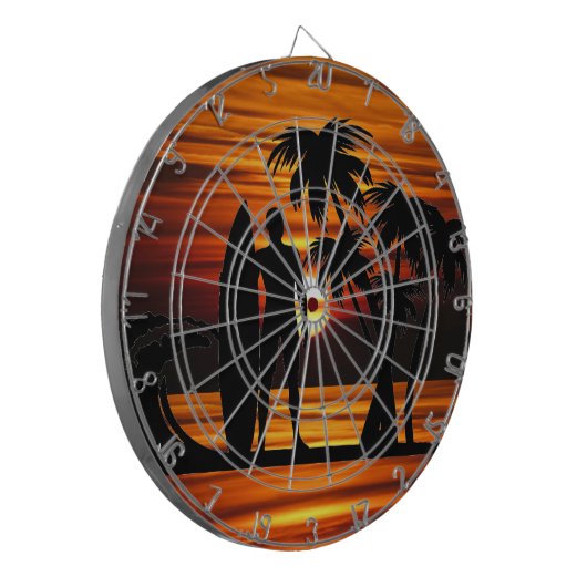 Surfer Dartbord (Voorkant Links)