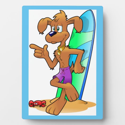 SURFER DOG FOTOPLAAT (voorkant)