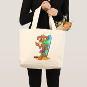 SURFER DOG GROTE TOTE BAG (Voorkant (product))