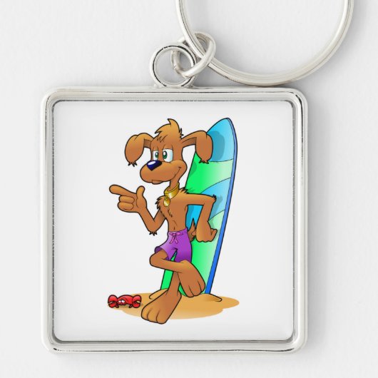 SURFER DOG SLEUTELHANGER (Voorkant)