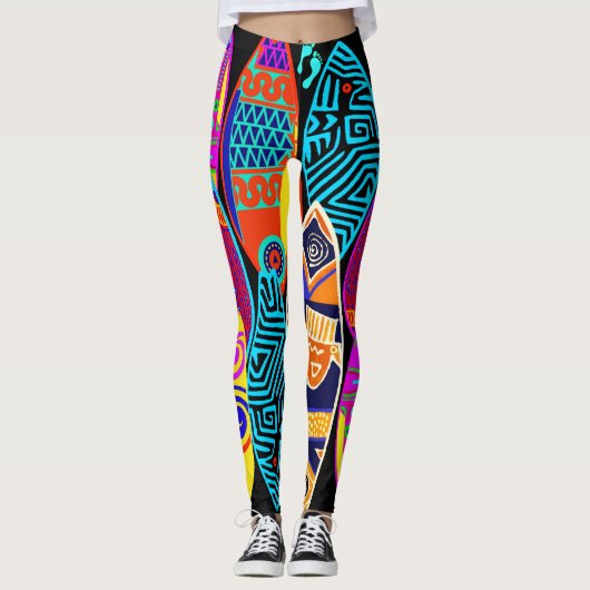 Surfer Dude-Leggings Leggings (Voorkant)