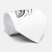 Surfer Dude Stropdas (Opgerold)