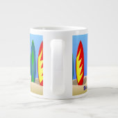 Surfer Dude Surfboards Grote Koffiekop (Achterkant)
