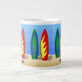 Surfer Dude Surfboards Grote Koffiekop (Voorkant)