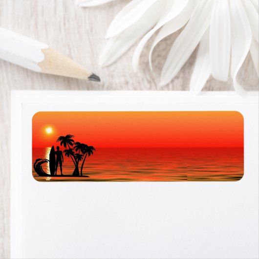 Surfer Etiket (Insitu)