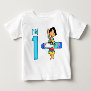 Surfer gast 1 verjaardag