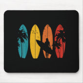 Surfer Gift  Surfred Surf Board Beach Muismat (Voorkant)