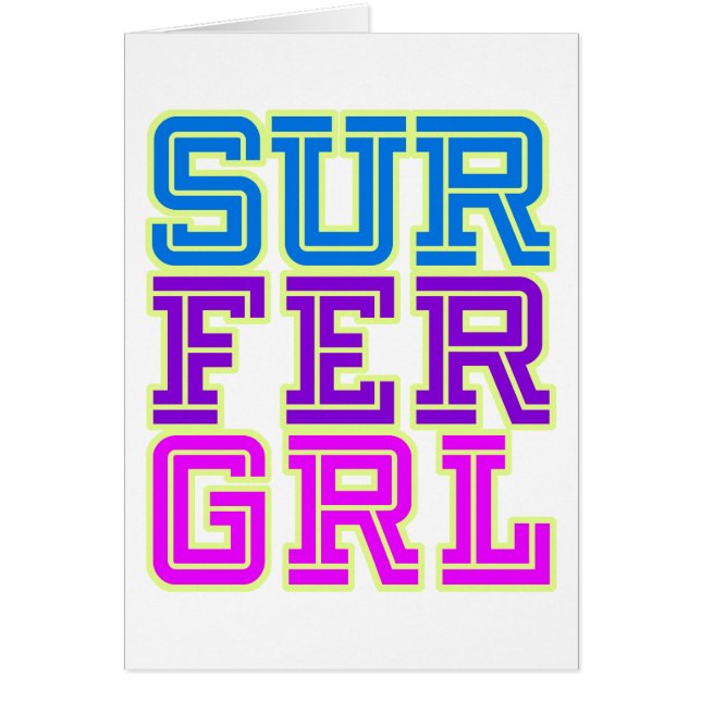 Surfer Girl (Voorkant)
