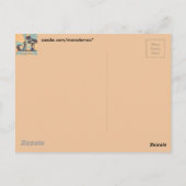 Surfer Girl Briefkaart (Achterkant)