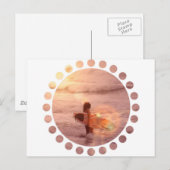 Surfer Girl Briefkaart (Voorkant / Achterkant)