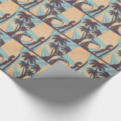 Surfer Girl Cadeaupapier (Hoek)
