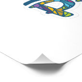 Surfer Girl  California Foto Afdruk (Hoek)