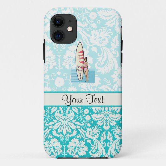 Surfer Girl Case-Mate iPhone Case (Achterkant)