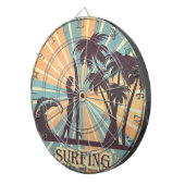 Surfer Girl Dartbord (Voorkant Rechts)