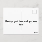 SURFER GIRL ESCAPES BRIEFKAART (Achterkant)