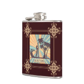 Surfer Girl Flask Heupfles (Links)