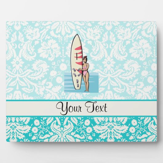 Surfer Girl Fotoplaat (Voorkant)
